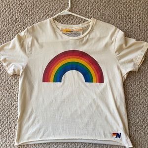 Aviator Nation rainbow t-shirt 🌈